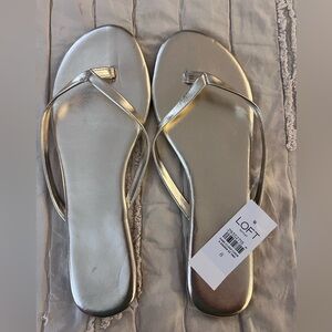LOFT Gold Sandals with Elegant Design